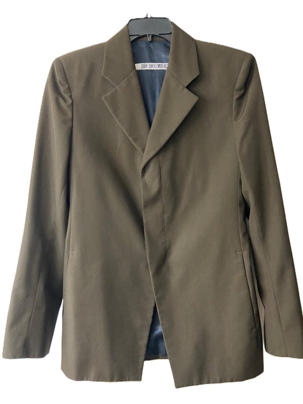 DIRK BIKKEMBERGS MEN'S BLAZER, SIZE 50, COLOR BROWN